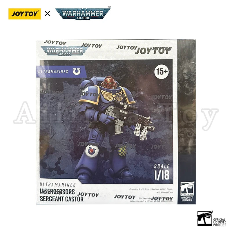 JOYTOY 1/18 Action Figure (3PCS/SET) 40K Heroes Of The Chapter Re-issue Version Anime Collection Military Model