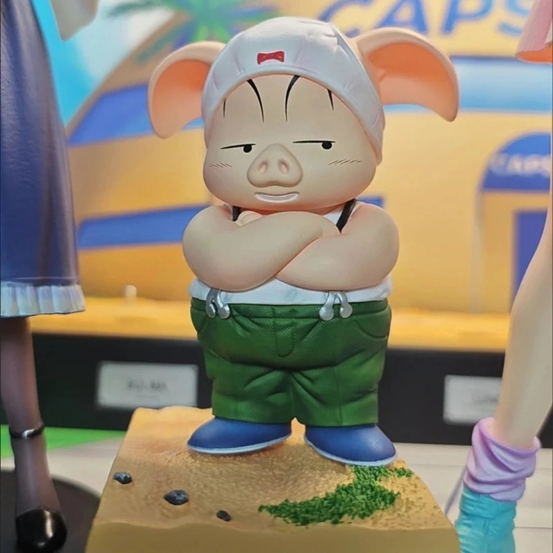 Jt Statue Dragon Ball Oolong Figure Krillin Goku Chichi Lunch Bulma Pvc Statue Action Figures Collection Model Toys Gift