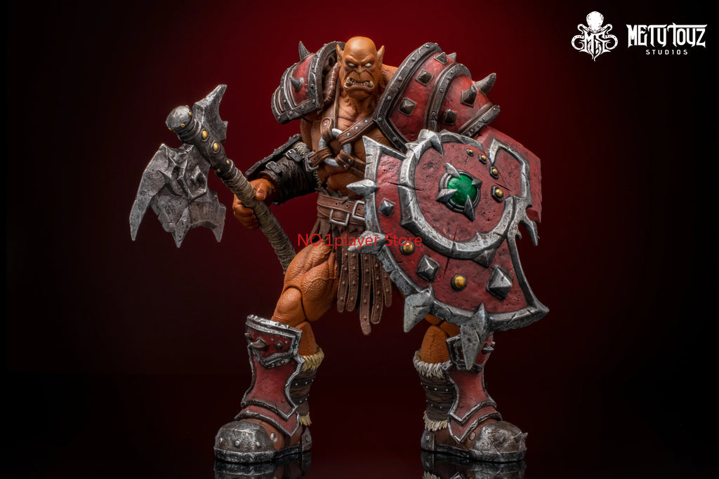 Metytoyz Limited Adventurer World Orc Ork Captain Kagas Bounty Hunter Bloody Hands Morlock Soldier Action Figure Special Edition