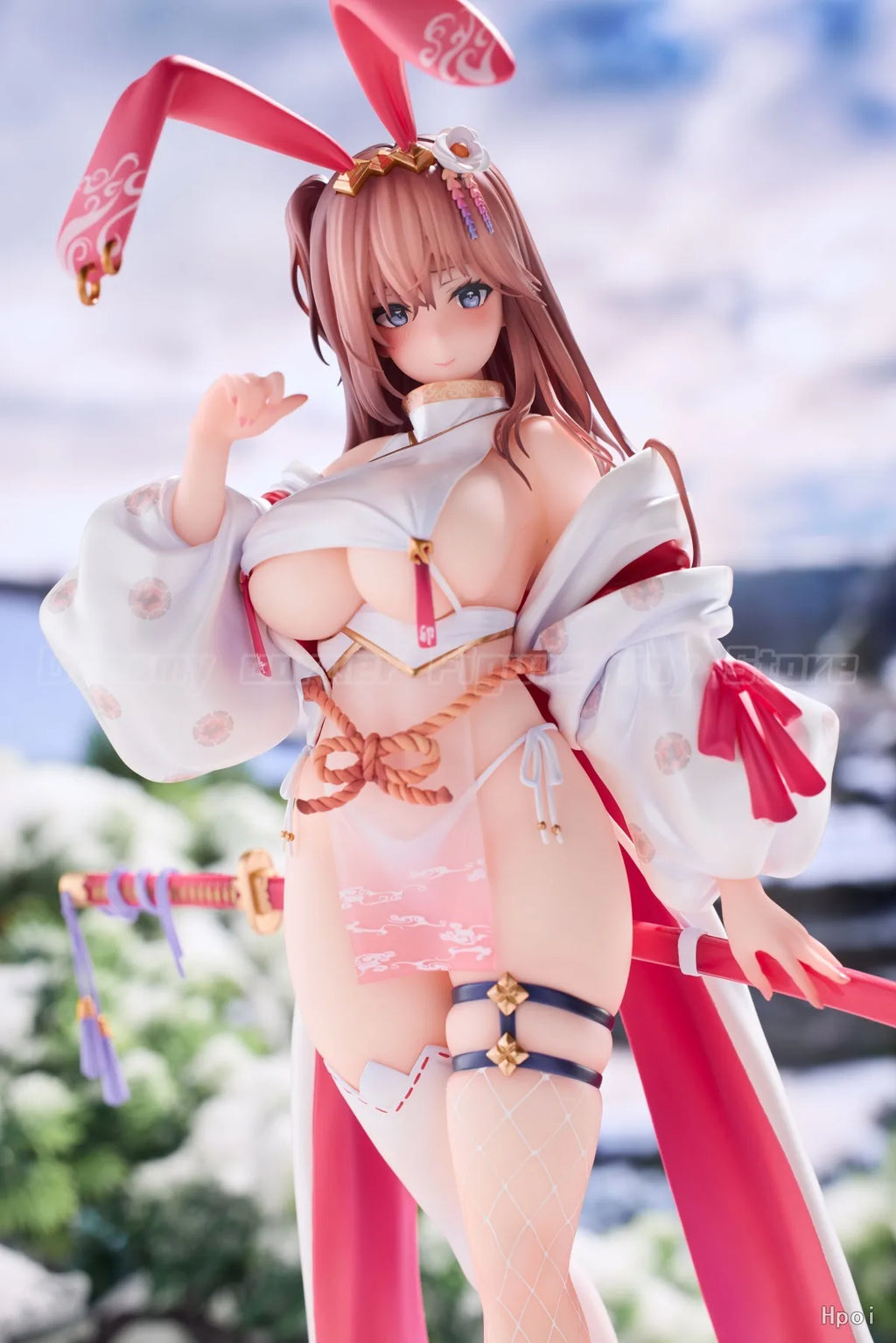 【In Stock】Original Maxcute USAMURAI Snow Rabbit Warrior -chan 1/6 Figure Toys Collection Model Ornaments