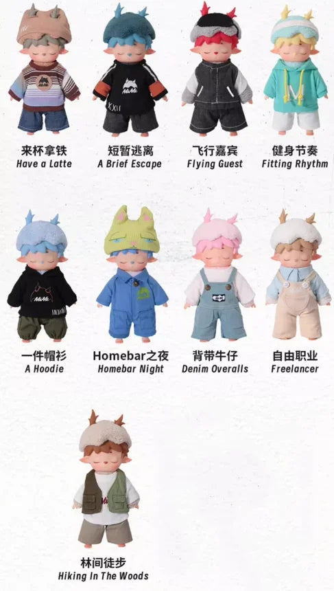 Heyone MIMI CITYWALK Series Vinyl Blind Box Toys Kawaii Anime Action Figure Caixa Caja Surprise Mystery Box Dolls Girls Gift