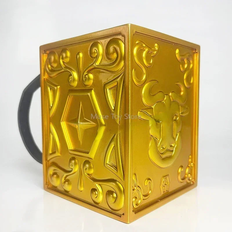 FOC GK Mini Saint Seiya Myth Cloth BOX Knights of The Zodiac 12 Constellation Box Gift Action Figure Model Toy Resin Q Statue