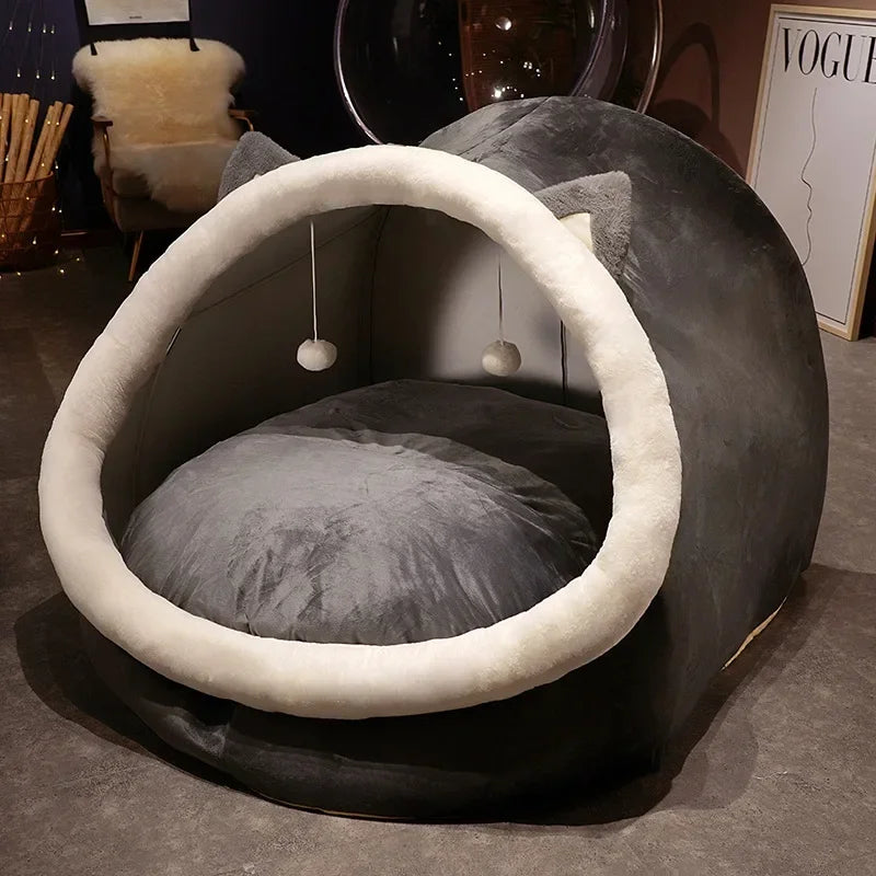 Hot selling-Human cat nest oversized children lazy sofa bed game tent nest birthday gift cartoon plush sleeping bag-high quality