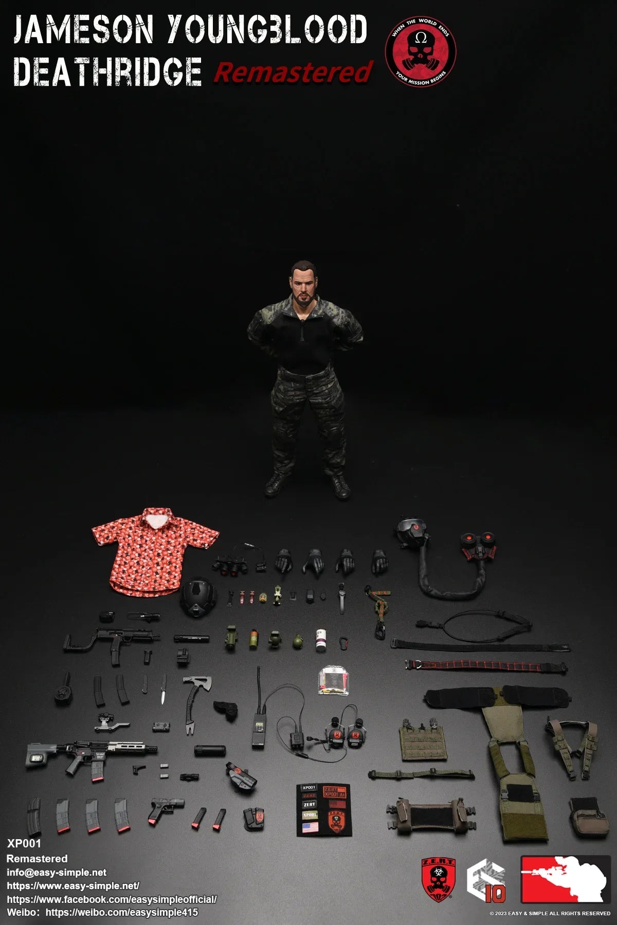 In Stock Easy&Simple ES XP001 1/6 ZERT Reset Version Mobile Soldier Action Figure Model Toys Gifts