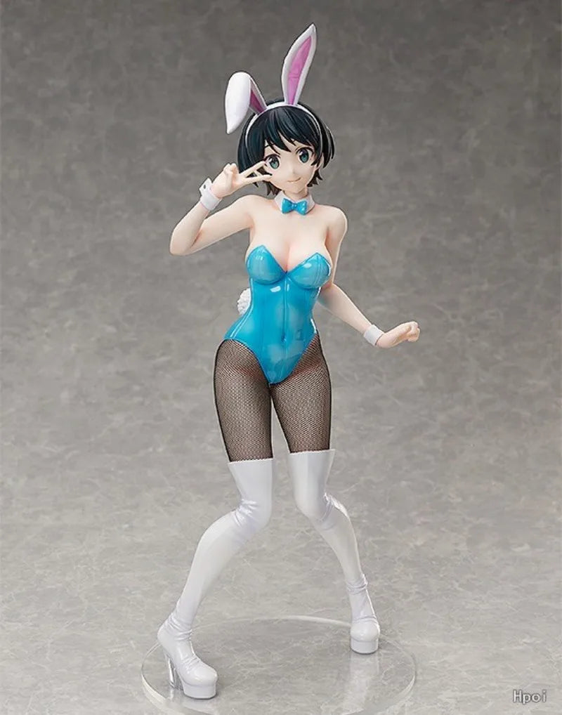 In stock Genuine Rent a girlfriend Sarashina Ruka Bunny 1/4 PVC Action Anime Figure Model Toys Figure Collection Doll Gift