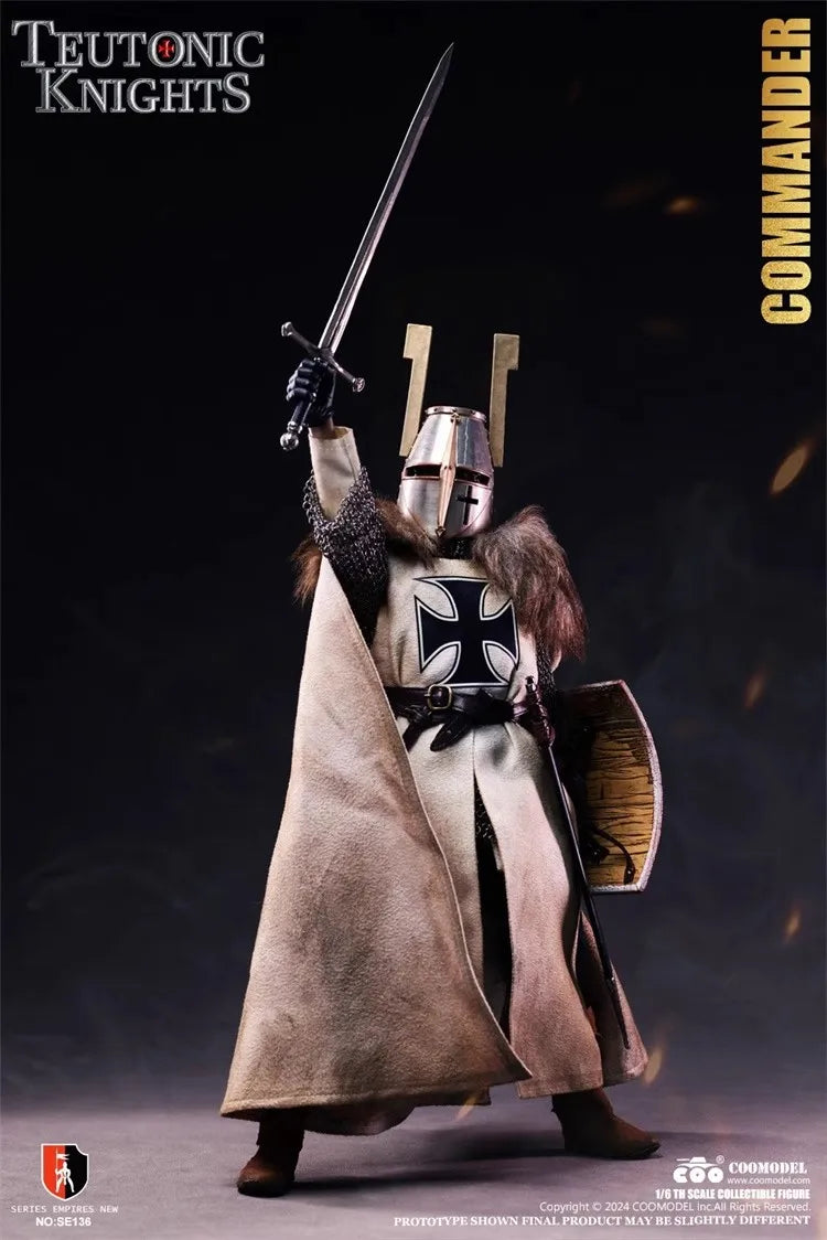 COOMODEL 1/6 Soldier Empire Series SE135 Holy Land Guard SE136 Commander SE137 War Horse 12'' Action Figure Model Toy In Stock