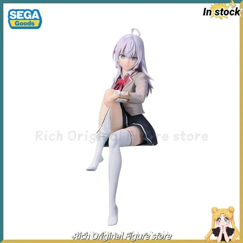 【In Stock 】Origina SEGA Alya Sometimes Hides Her Feelings in Russian PM Chokonose Figure Alisa  Anime Figure Collection Toys
