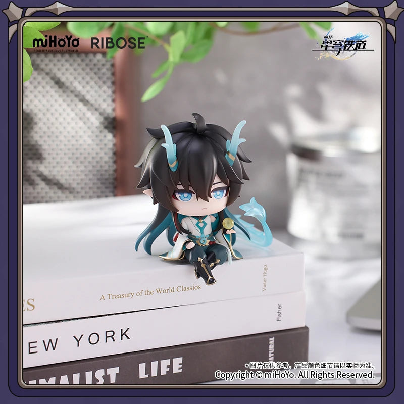 IN STOCK RIBOSE Honkai Star Rail Jimee's Parlor Series Q Figure Set SilverWolf DanHeng Kafka Blade Fast Shipping