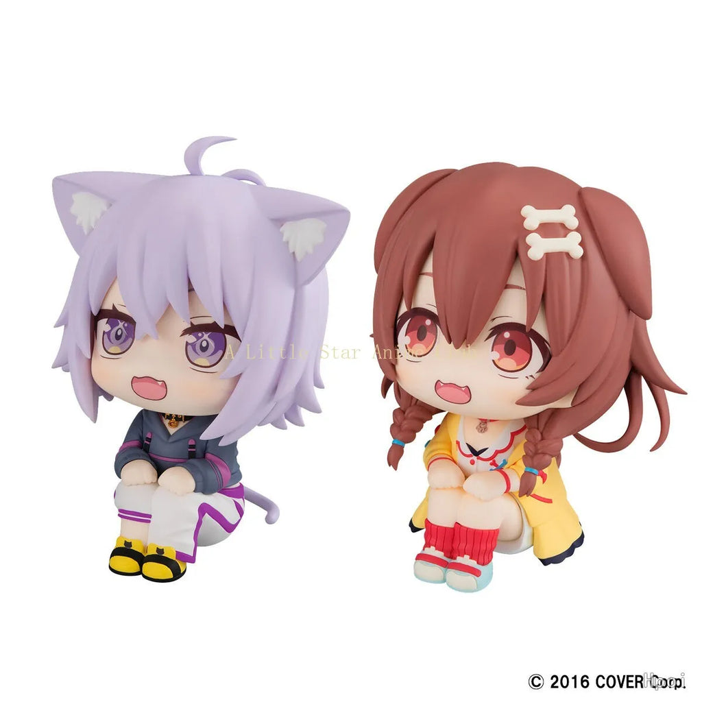 In Stock Original MegaHouse Look Up Hololive Inugami Korone/Nekomata Okayu Animation Figures Model Collection Ornaments Toys