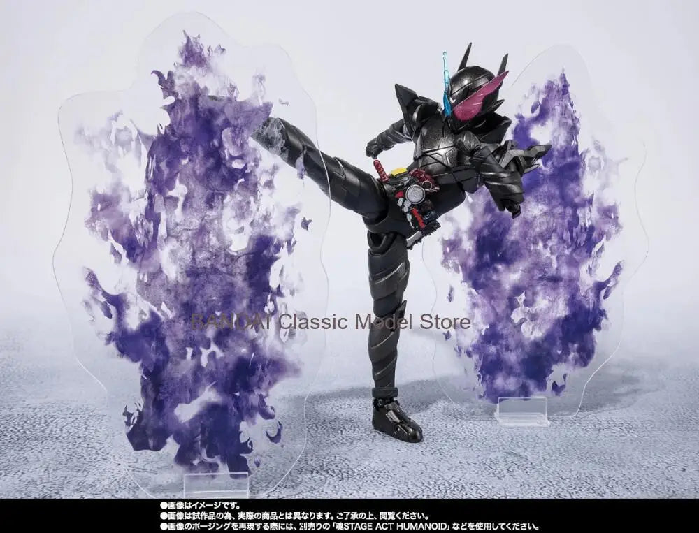 Original Genuine Model BANDAI SHF Kamen Rider 15cm Build Rabbittank Hazard Form Figure Anime Figurine Collections Toys Gifts