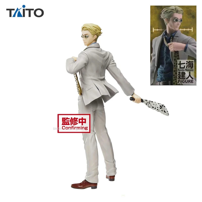 In Stock TAITO Original Jujutsu Kaisen Nanami Kento Anime Character Kids Toy Collection Figure Model Ornament Birthday Gift