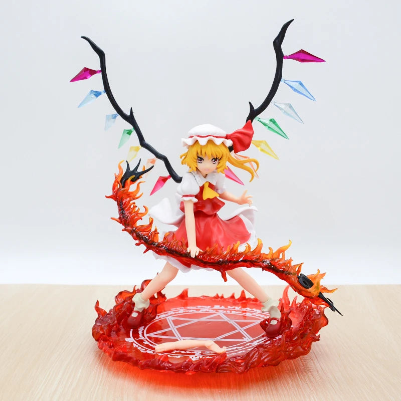 32cm Alter Touhou Project Remilia Scarlet Anime Figure Flandre Scarlet Action Figure Sakuya Izayoi Figurine Model Doll Toys Gift