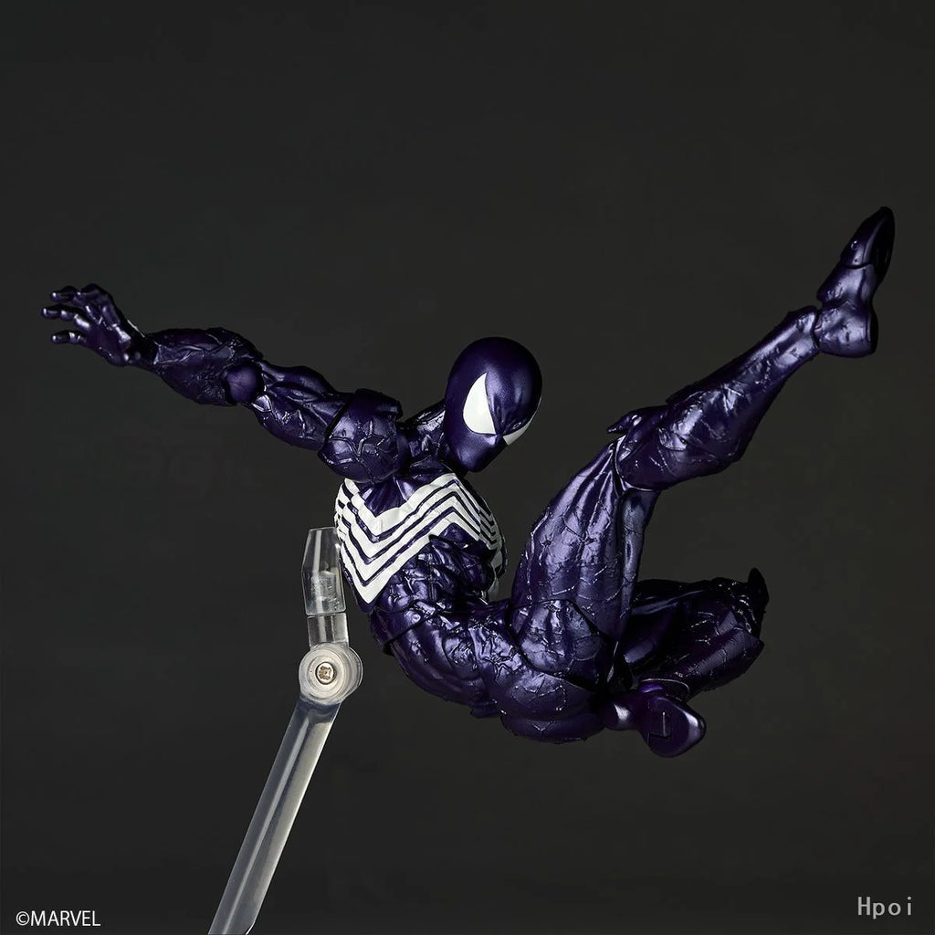 【MT】Pre-sale KAIYODO Revoltech MARVEL VENOM SPIDER-MAN Symbiote Spider-Man Purple Version Action Figure