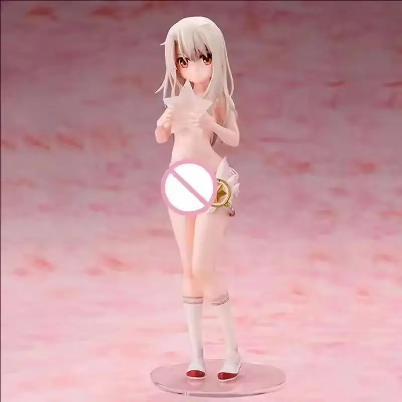 21cm  Sexy Anime Fate Kaleid Liner Prisma Illya Action Figure PVC Collectible Illyasviel & Chloe Von Einzbern Madoka Sakura