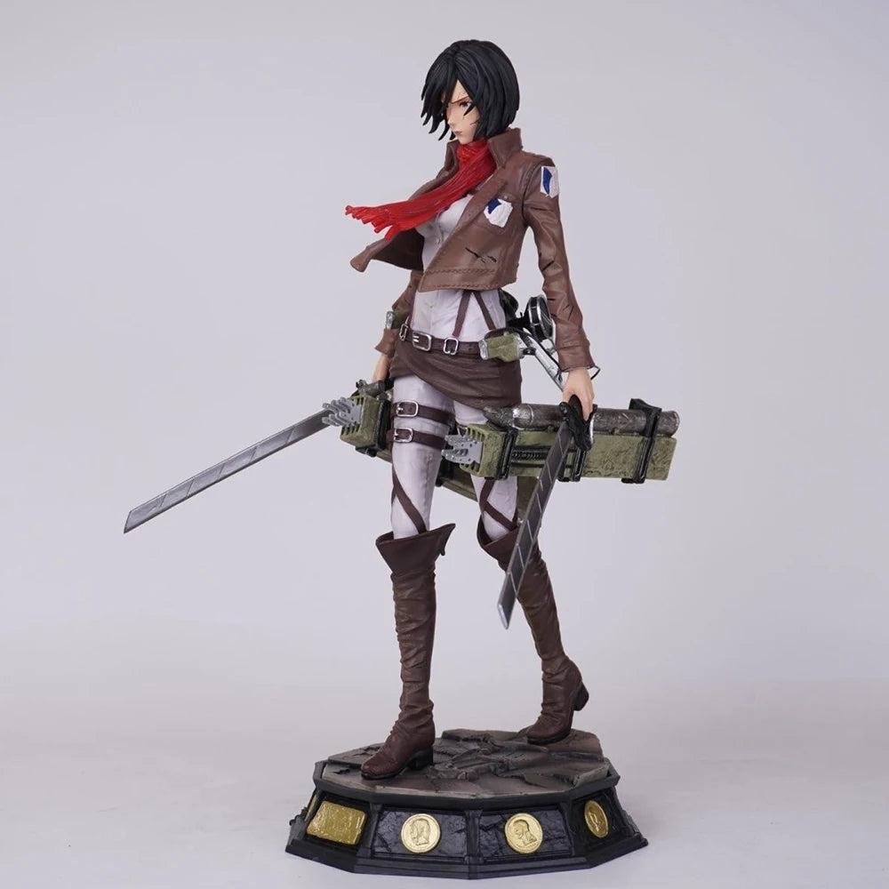 30cm Attack on Titan Mikasa Ackerman 1/6 PVC Action Figure Anime Figure Model Toys Collection Doll Gift