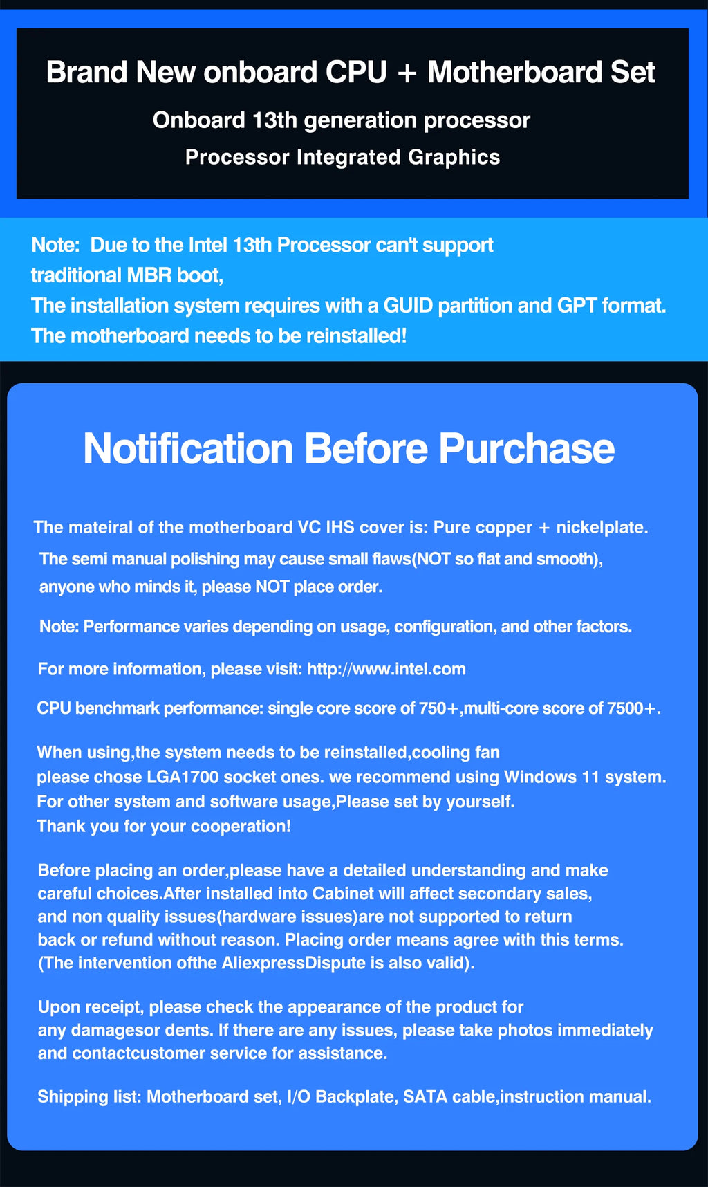 DIY Gaming Computer Motherboard Set mit Onboard CPU combo 13th Core Interpose Kit Q1J1 ES 0000 8C12T DDR5 RAM Desktop laca mae