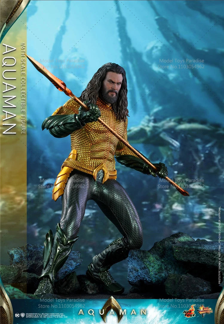 HotToys HT MMS518 1/6 Collectible Toys Aquaman 2.0 Super Hero Men Soldier Arthur Curry Full Set 12'' Action Figure Model Gifts