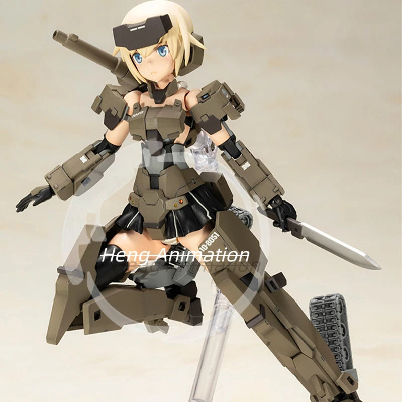KOTOBUKIYA Original Anime Figure FRAME ARMS GIRL P3 GOURAI Mobile Suit Girl Action Figure Toys for Kids Gift Collectible Model