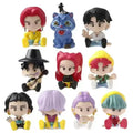 10pcs/Set Kpop Demon Hunters Action Figure Toy Derpys Tiger Rumi Mira Zoey Sussy Figurine Doll For Fans Gift
