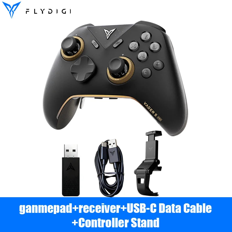 In Stock Flydigi Vader 5 Pro global version Wireless Bluetooth Gamepad Controller Multi-Platform for PC NS2 Mobile Steam Tablet