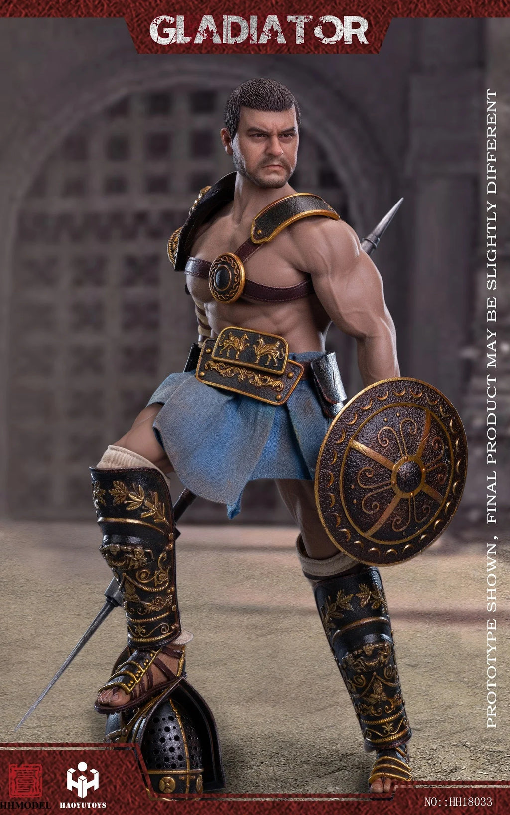HHMODEL HAOYUTOYS 1/6 Scale Imperial Legion Hunting Ground Fighter Warrior Action Figure Collectible Toy Model