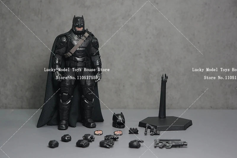 Manipple Studio M074 1/12 Scale Heavy Armored Bat Mask Dark Hero Action Figure Super Flexible 6inch Male Soldier Model Gifts