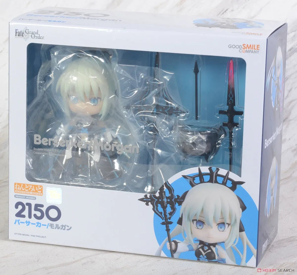 Original Genuine Good Smile Company Action/Dolls Nendoroid (#2150) Fate/Grand Order Morgan Le Fay Berserker Game Action Figure