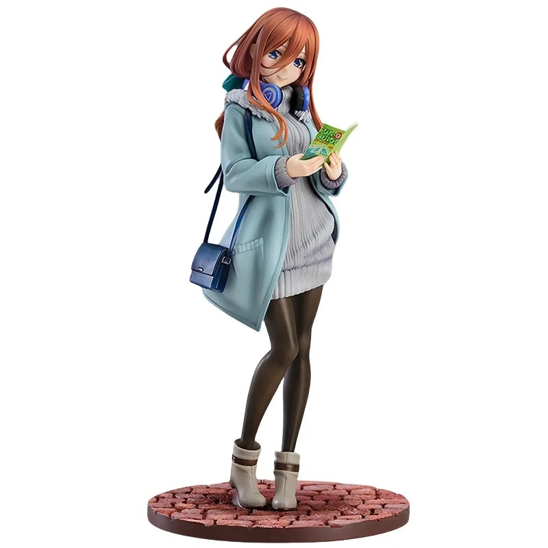 Gotoubun No Hanayome Nakano Miku Figure Dating Outfit Anime Beauty Girl Desktop Decor Collectible Gift For Anime Fans Statue