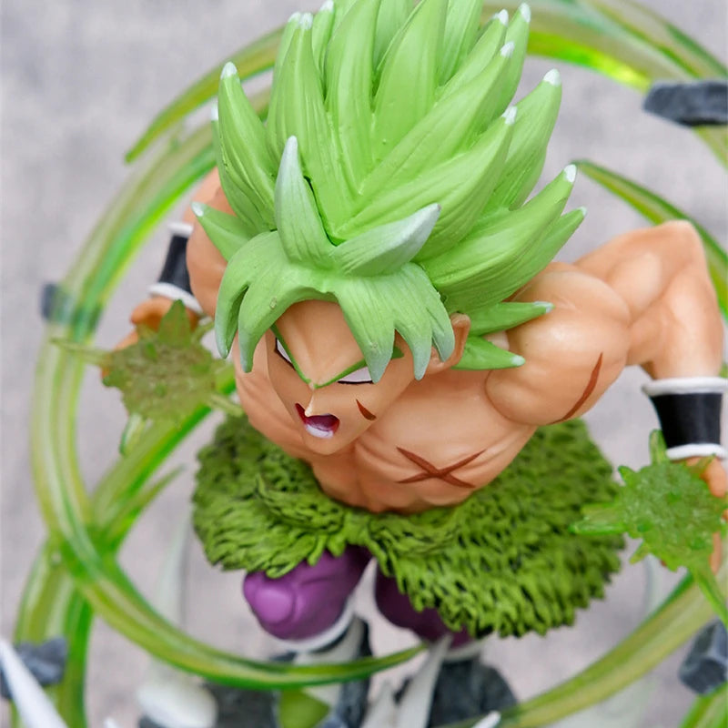 Anime Dragon Ball Super Broly Super Saiyan Broli Battle Ver. PVC Action Figure Statue Collection Model Kids Toys Doll Gifts 16cm