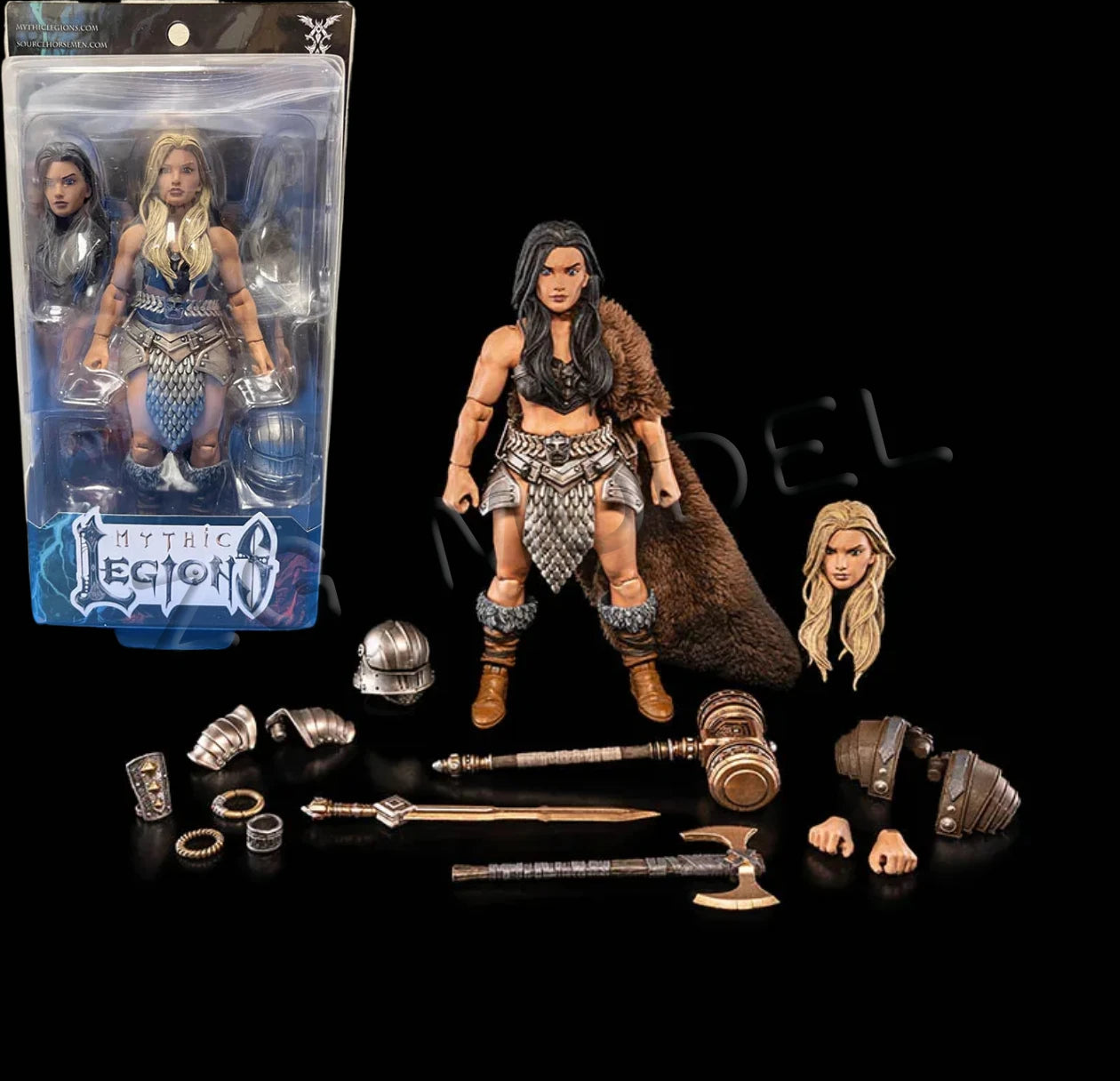 Pre-sale Four Horsemen Studio Mythic Legions Legendary Warrior Female Barbarian 2026 Anime Action Figure Figurine Model Toys