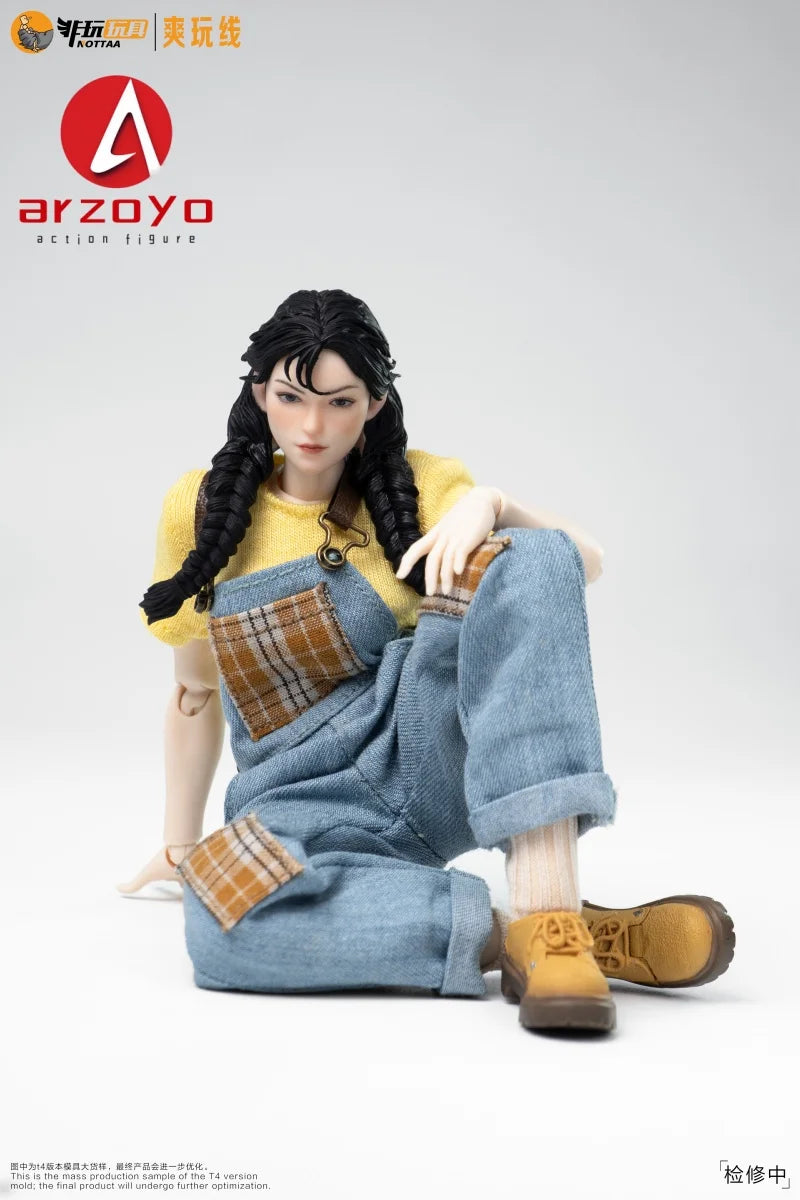 Notaman DLC 1/12 Scale Selina Xiaofang Head Legs Cosplay Clothes Accessory Set Model Fit 6'' NT-04 Soldier Action Figure Body