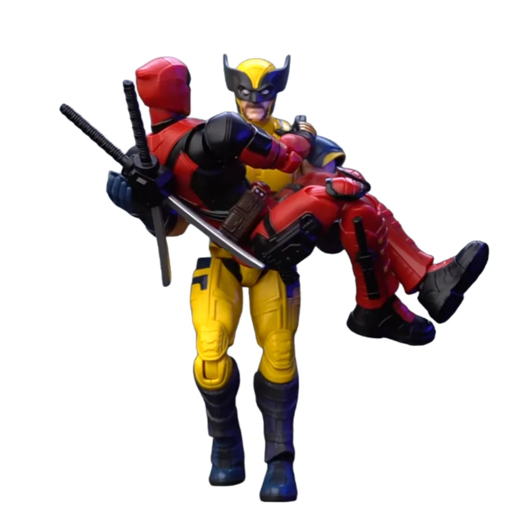 Blokees Marvel Heroes Building Blocks Set Deadpool Wolverine Captain America Iron Man Action Figure Models Construction Toy Gift