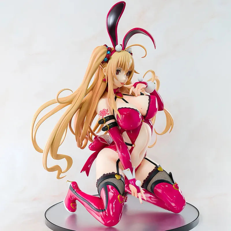Native Binding Bunny Girl Caroline Yulili Anime Figure Beautiful Girl Gk Model Garage Kit Trendy Doll Statue Decoration Toy Gift