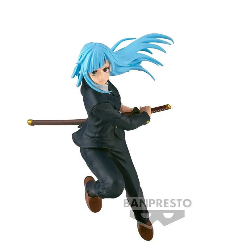 Original Bandai 13Cm Banpresto Jujutsukaisen Miwa Kasum Anime Action Figures Model Desktop Decoration Realistic Figure Toy Gift