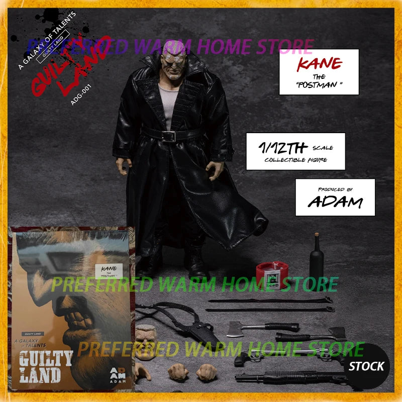 In Stock ADAM-ADG-001 KANE THE POSTMAN 1/12 Movable Model Toys Sin City A GALAXY OF TALENTS GUILTY LAND