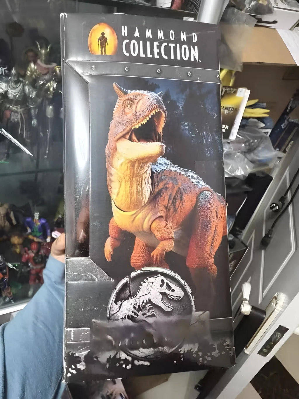 Spot Hammond Bull Dragon Classic Edition - Tyrannosaurus Rex Form, Volcano Scene Set Model! Collection Toy Gift