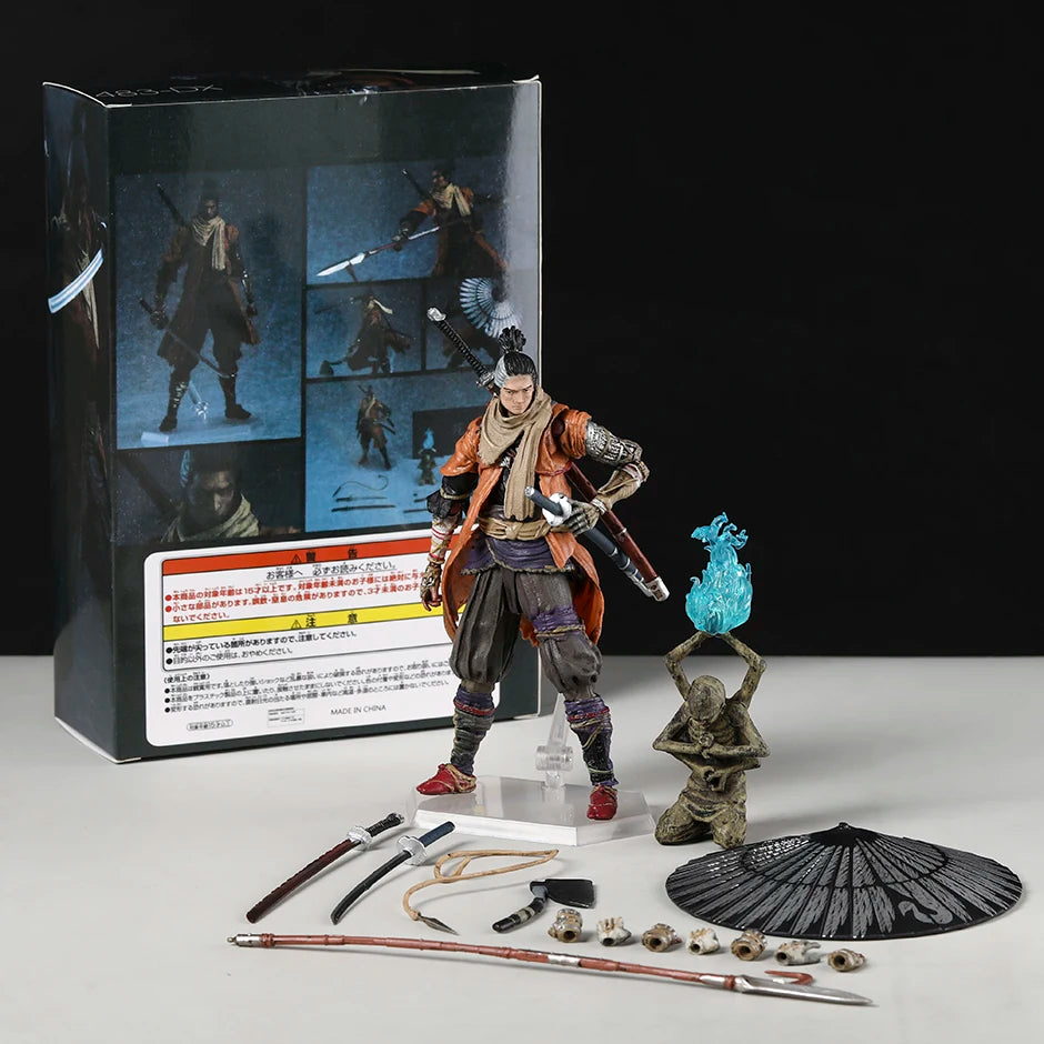 Figma Shadows Die Twice 483-DX Sekiro Action Figure Collectable Joints Moveable Model Toy