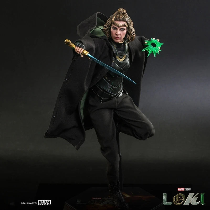 Hot Toys Marvel Loki Sylvie 1/6 Scale Collectible Action Figure Female Loki Movie Character Model For Marvel Collectors And Fans