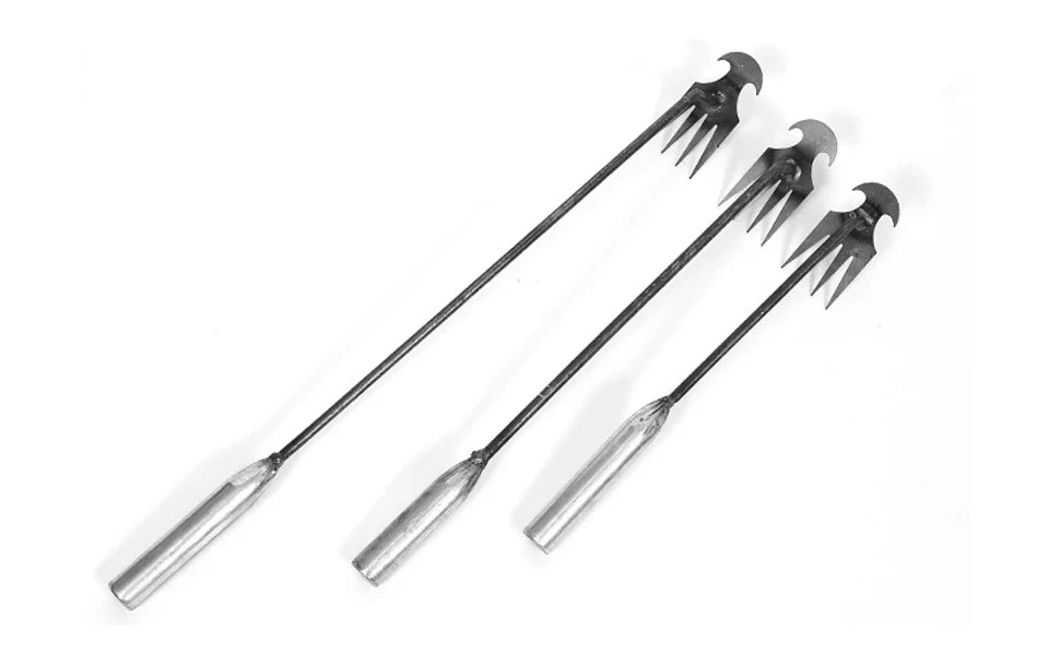 4 Teeths - Multifunctional Hand Weeder for Garden - Durable & Portable Garden Weeding Tool for Vegetable Gardening & Farm Planti