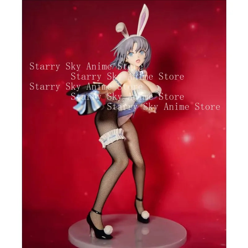 FREEing B-style Bunny Girl Figure Shinobi Master Senran Kagura New Link Yumi Anime PVC Action Figure Toy Collection Model Doll