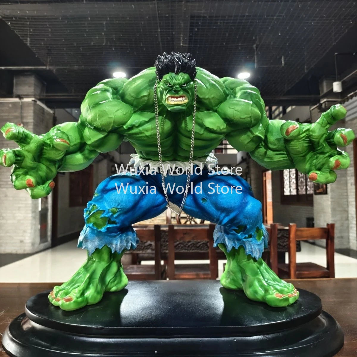 In Stock 50cm Height Hulk Red Hulk Figure Marvel Anime Figures Collection Desktop Ornament Decorations Best Gifts for Childrens