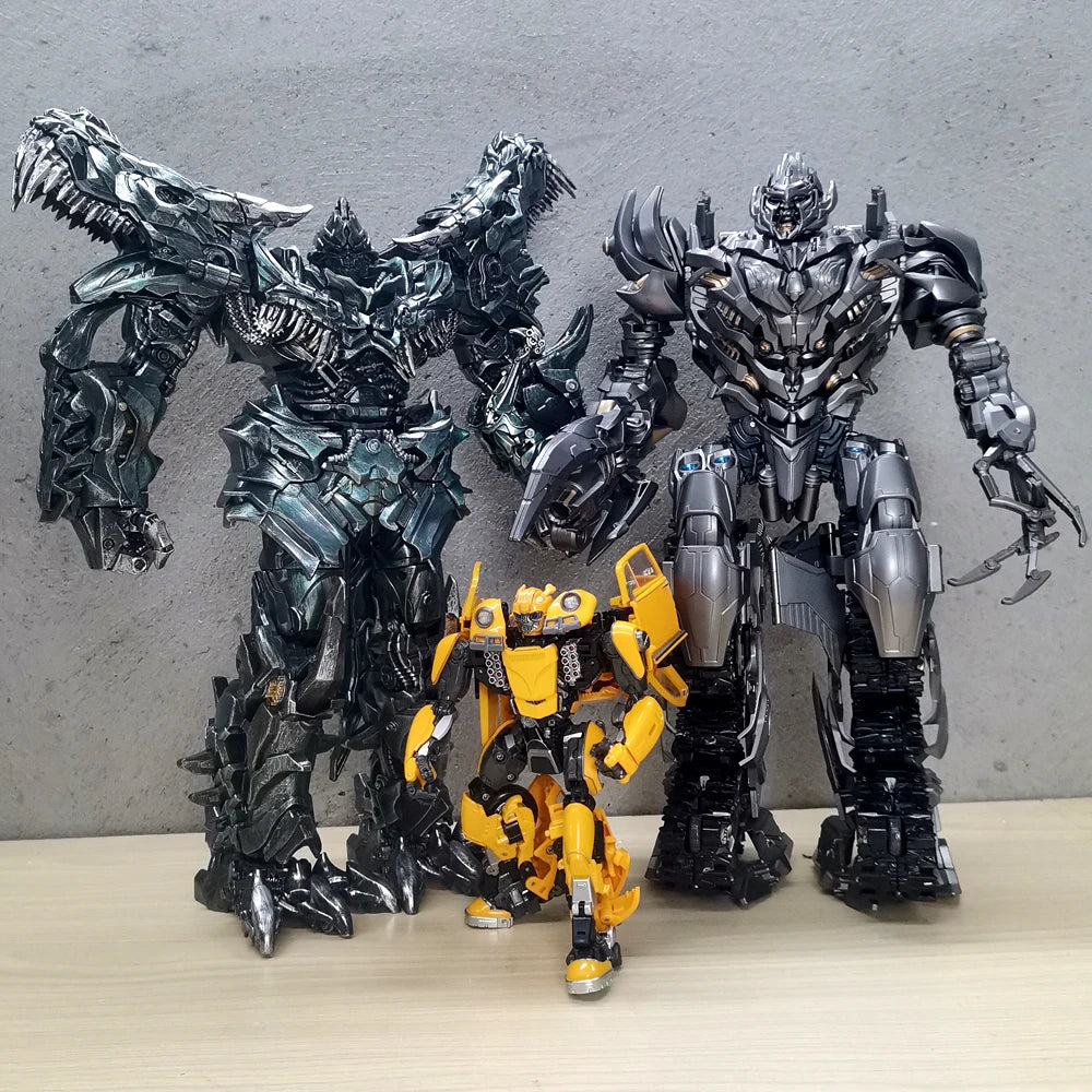 BMB LS05 Grimlock Dinosaur Transformation Toys Tank LS06 Galvatron LS07 Bumblebe Car Action Figure Deformation Robot Anime Model