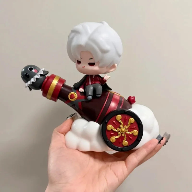 New Genuine Love And Deepspace Xavier Zayne Rafayel Sylus Caleb Q Version Anime Figure Mdoel Desktop Decoration Toy Gifts