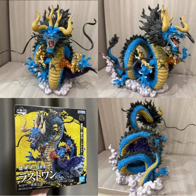 Genuine Bandai Ichiban Kuji Last One Prize – One Piece Kon Gō Shijō Kaido Dragon Form Figure  (In Stock) Model Toy Gift