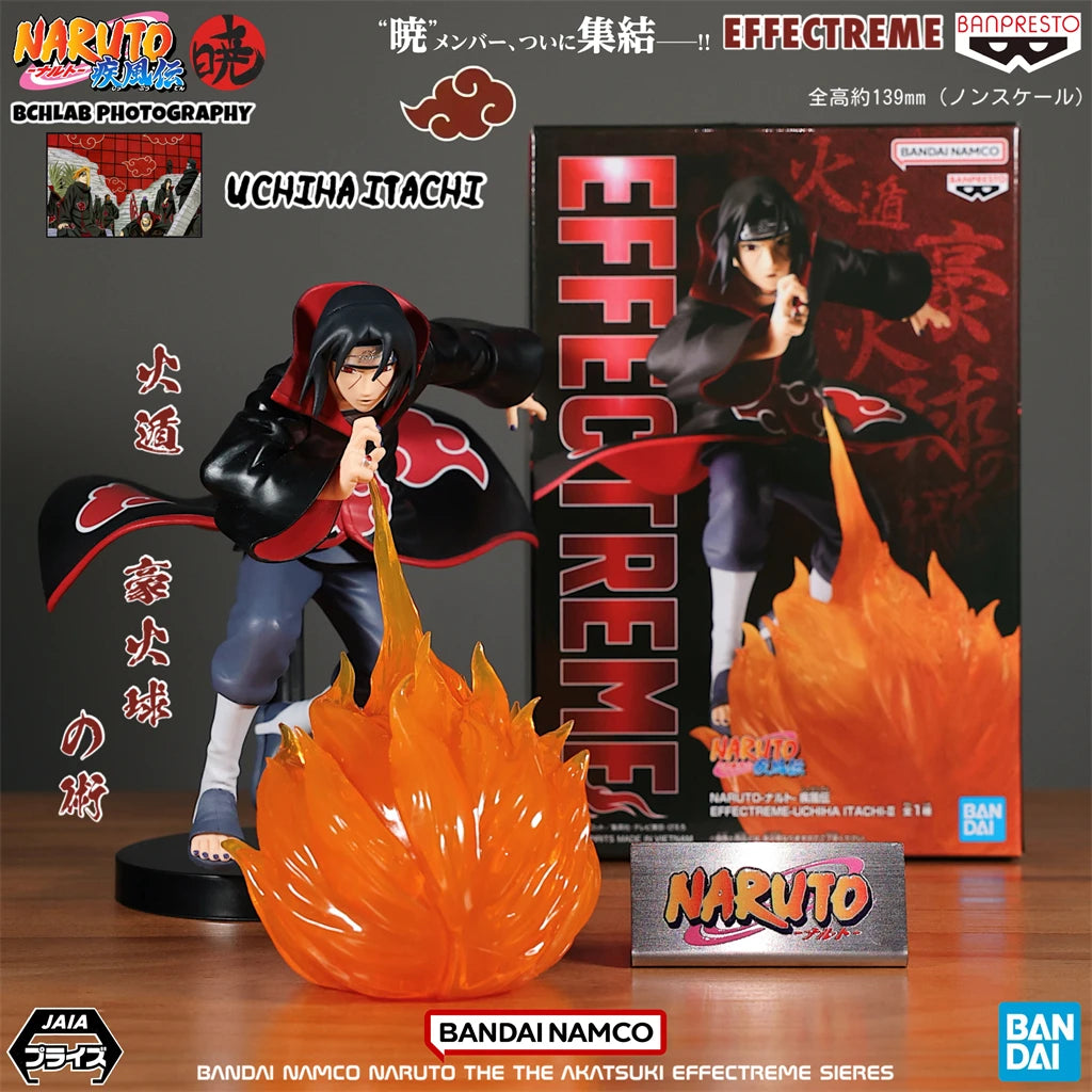 In Stock Bandai Naruto VS EFFECTREMESeries Akatsuki Itachi Deidara Payne Figurine Gift