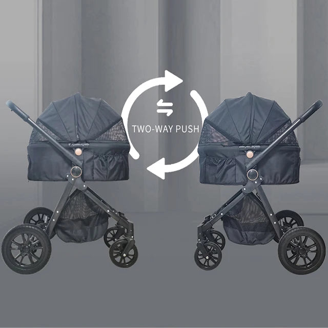 Gut gestalteter großer Kinderwagen für Haustiere mit preisgünstigen Babyartikeln