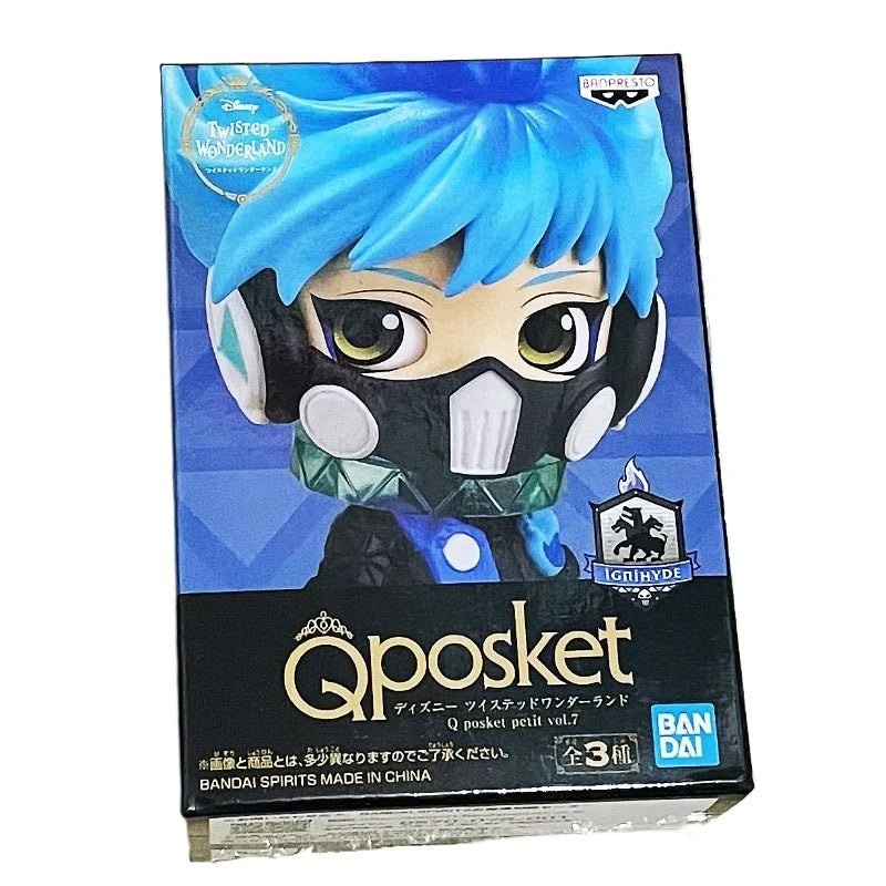 Q Posket Disney Twisted-Wonderland Collection Ornament Anime Action Figures Model Kids Toy