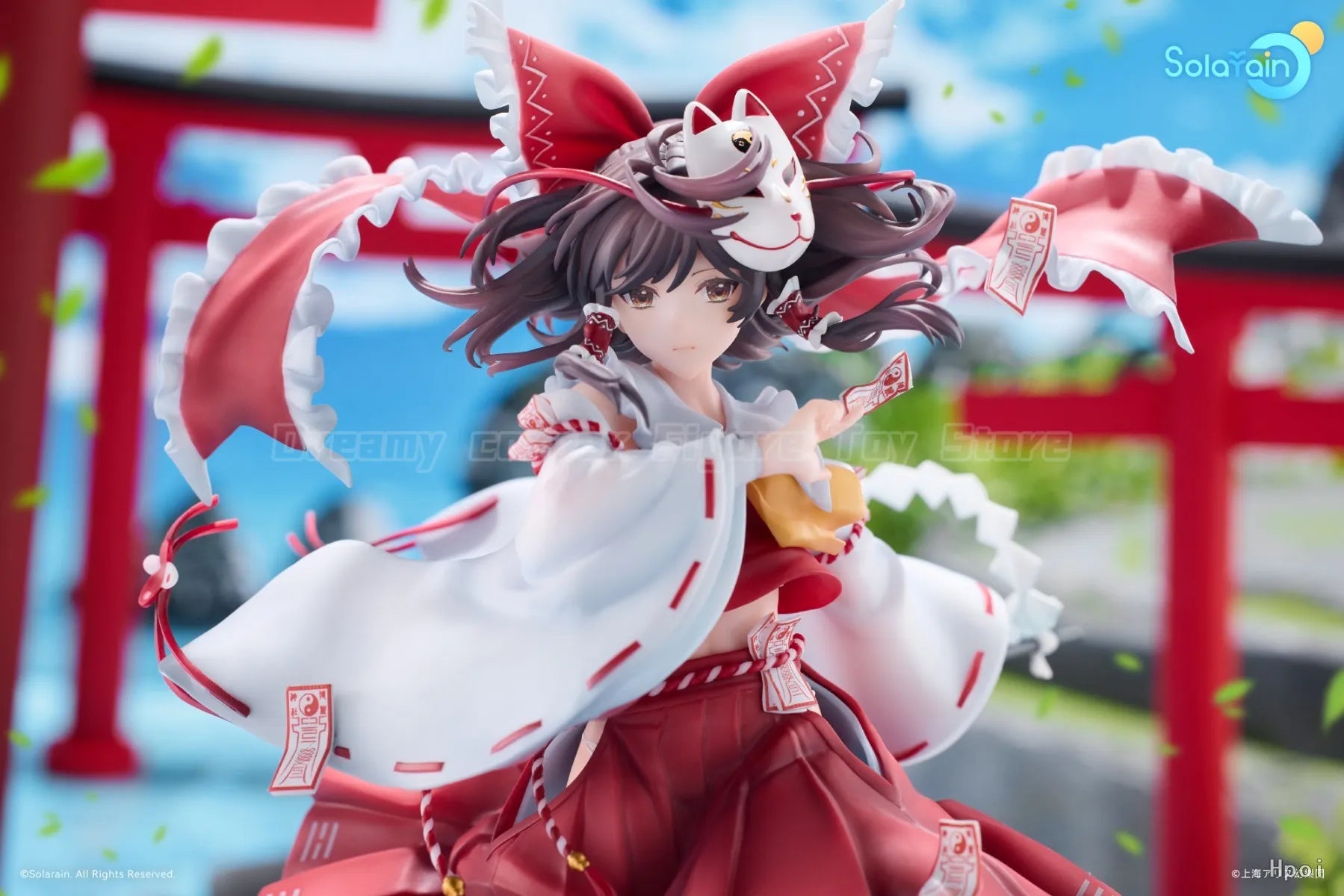 【In Stock】Original Solarain Toys Project Hakurei Reimu 1/7 Scale Figure Toys Beauty Model Ornaments