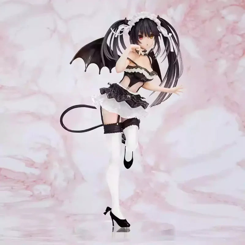In Stock Original TAITO Date A Live Tokisaki Kurumi Little Devil Anime Figure Desktop Ornaments Model Collection Model Doll