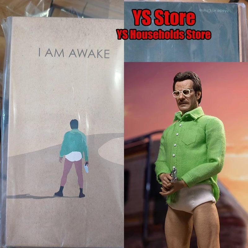 Manipple Studio M087 1/12 Breaking Bad Old White Cloth Action Figure I Am The One Who Knocks Scene Ornament 6inch Soldier Model